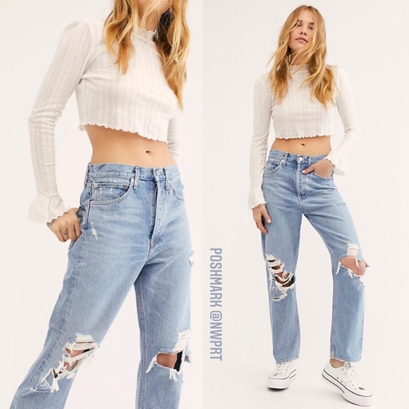 Agolde Denim - AGOLDE 90s Fall Out Loose Fit Boyfriend 23 24 25